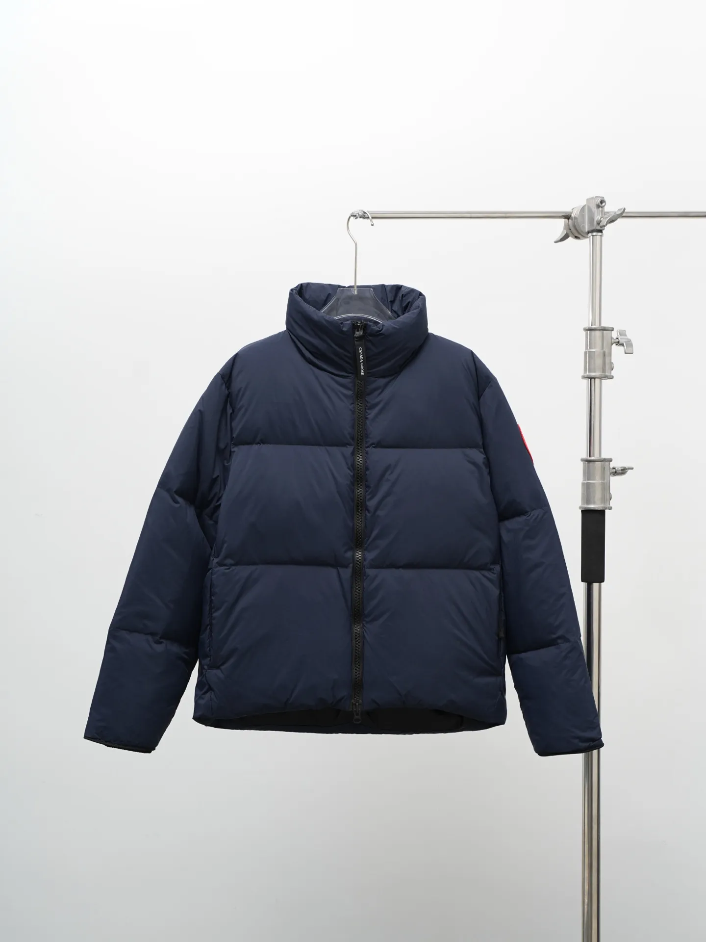 P860 CANADA GOOSE Lawrence men's down jacket large goose down jacket dark blue (red label) 2802M
